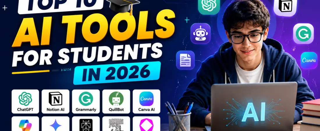 Top 10 AI Tools for Students in 2026