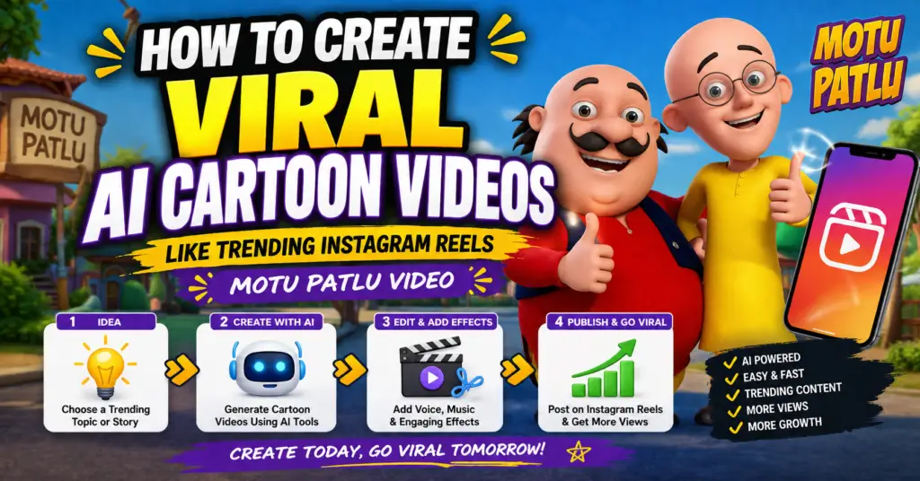How to Create Viral AI Cartoon Videos in 2026 – Complete Hinglish Guide