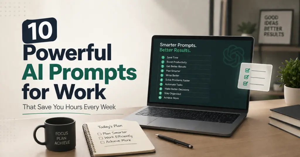 AI prompts for work