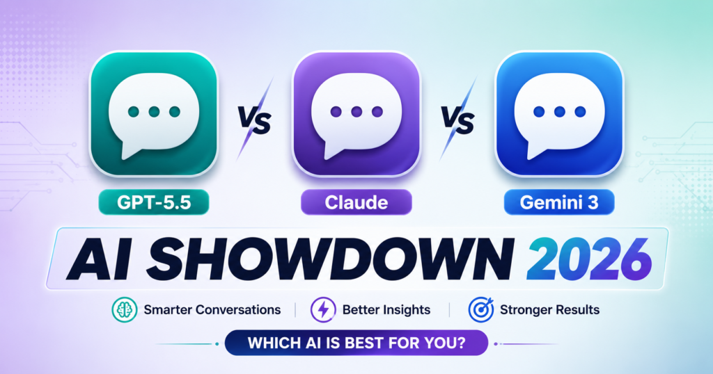 GPT-5.5 vs Claude vs Gemini 3